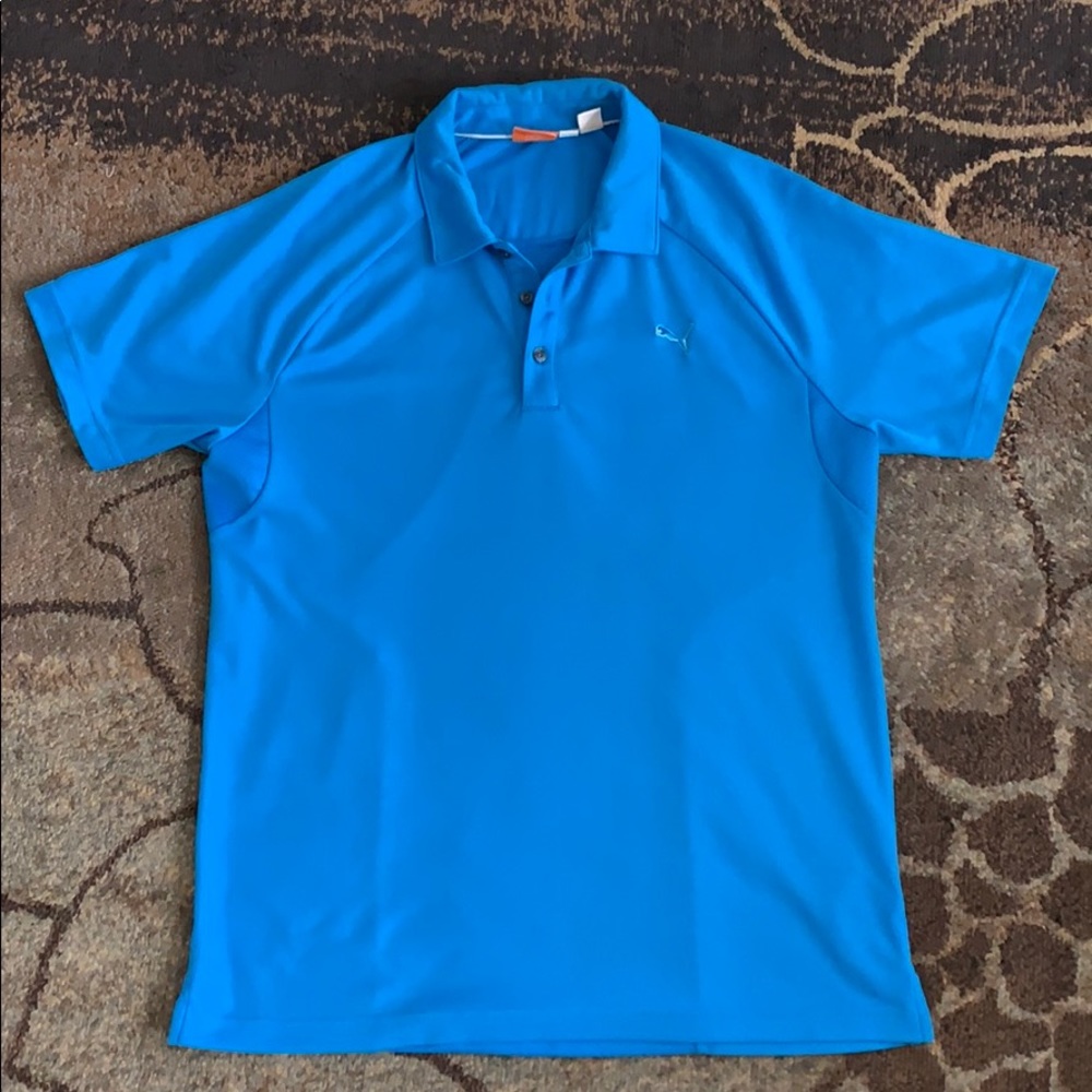 Puma Golf Polo. Blue. Size Medium.